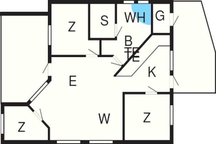 5 Person Holiday Home In B Rkop Egeskov  エクステリア 写真